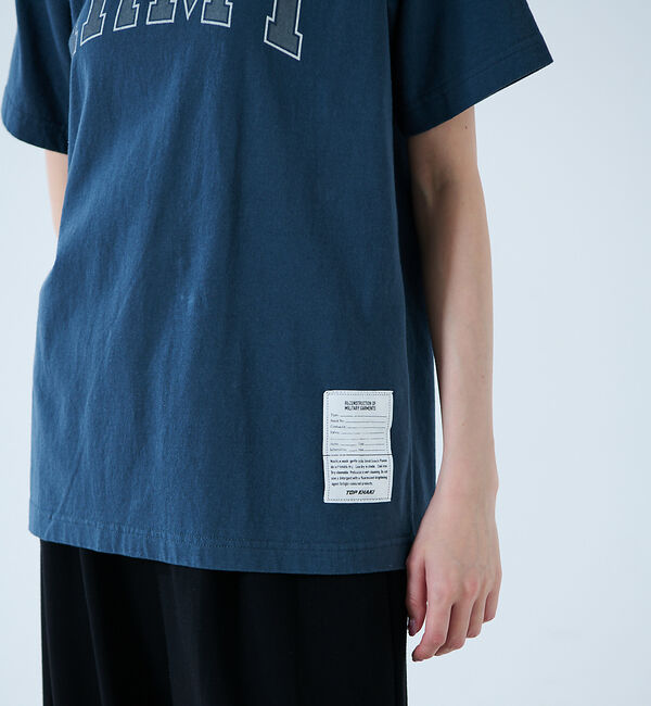 Rouge vif「【JOHNBULL/ジョンブル】ARMY プリント S/S Tシャツ / 半袖T」|Tシャツ・カットソー|