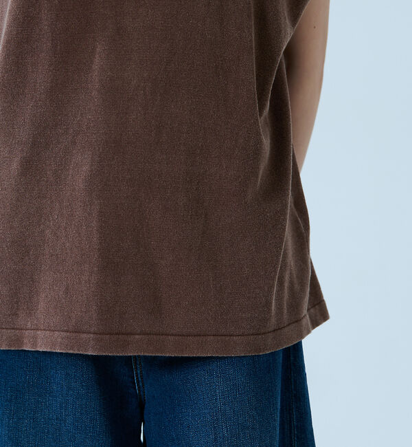 Rouge vif「【JOHNBULL/ジョンブル】ドライコットンピグメントフレンチニットT / フ」|ニット・セーター|