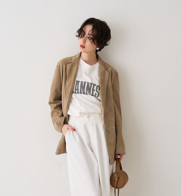 Rouge vif「【REMI RELIEF/レミレリーフ】別注 VANNES ロゴTEE/Tシャツ」|Tシャツ・カットソー|