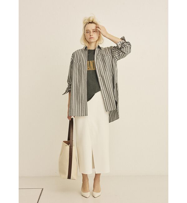 Rouge vif「【REMI RELIEF/レミレリーフ】別注 VANNES ロゴTEE/Tシャツ」|Tシャツ・カットソー|