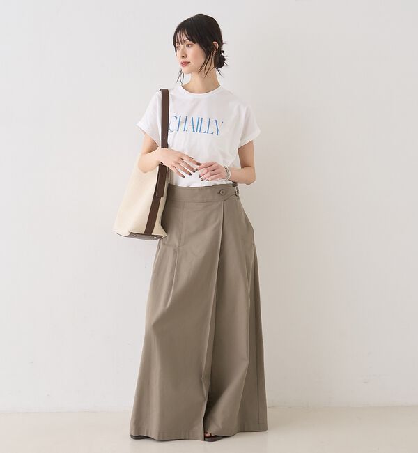 Rouge vif「【MICA＆DEAL/マイカ＆ディール】別注CHAILLY  TEE/ロゴTシャ」|Tシャツ・カットソー|