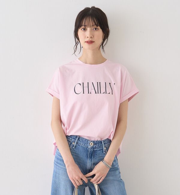 Rouge vif「【MICA＆DEAL/マイカ＆ディール】別注CHAILLY  TEE/ロゴTシャ」|Tシャツ・カットソー|