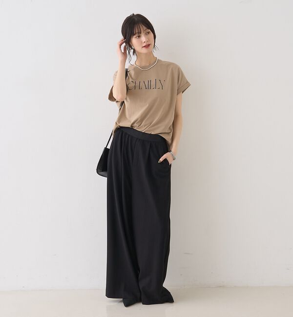 Rouge vif「【MICA＆DEAL/マイカ＆ディール】別注CHAILLY  TEE/ロゴTシャ」|Tシャツ・カットソー|