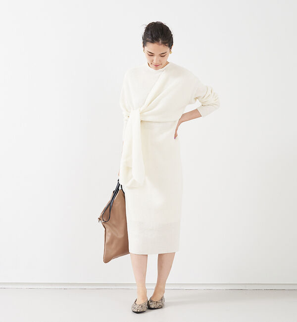 qualite「ブークレーリブニットワンピース」|ワンピース|