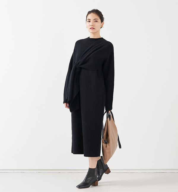 qualite「ブークレーリブニットワンピース」|ワンピース|