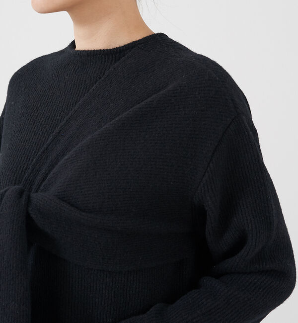 qualite「ブークレーリブニットワンピース」|ワンピース|