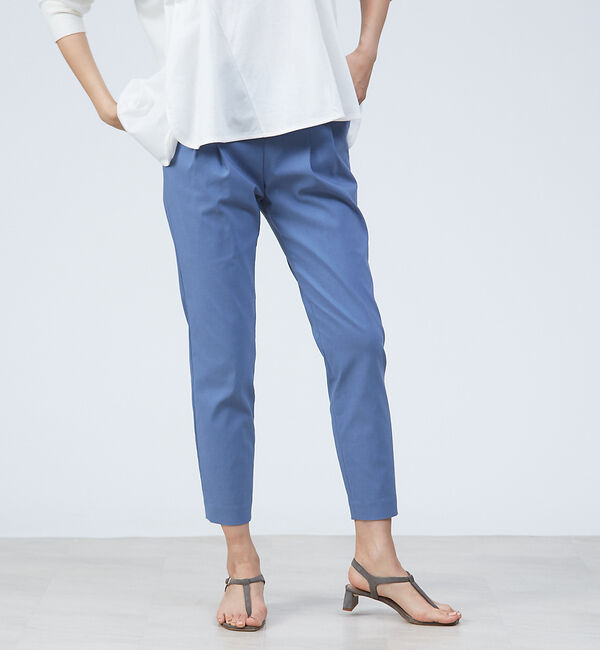 qualite「【新色登場】【WEB限定販売】ストレッチ2タックパンツ」|その他|