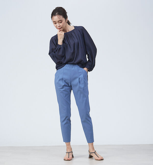 qualite「【新色登場】【WEB限定販売】ストレッチ2タックパンツ」|その他|