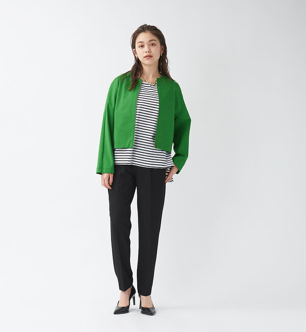 qualite「ポンチフォルムブルゾン」|ブルゾン・スタジャン|