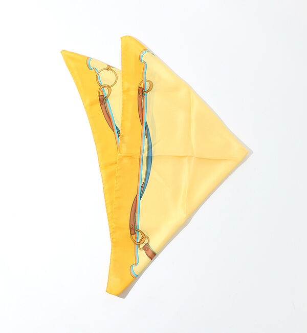 qualite「【AD&C】ツイルシルクスカーフ」|バンダナ・スカーフ|