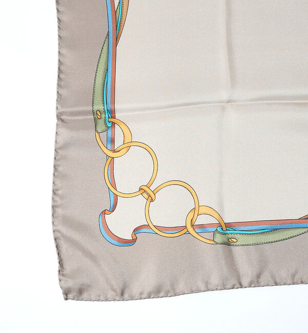 qualite「【AD&C】ツイルシルクスカーフ」|バンダナ・スカーフ|