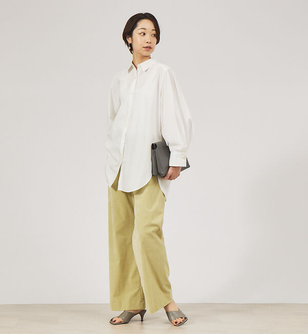 qualite「シャンブレーベルベットレギンスパンツ」|その他|