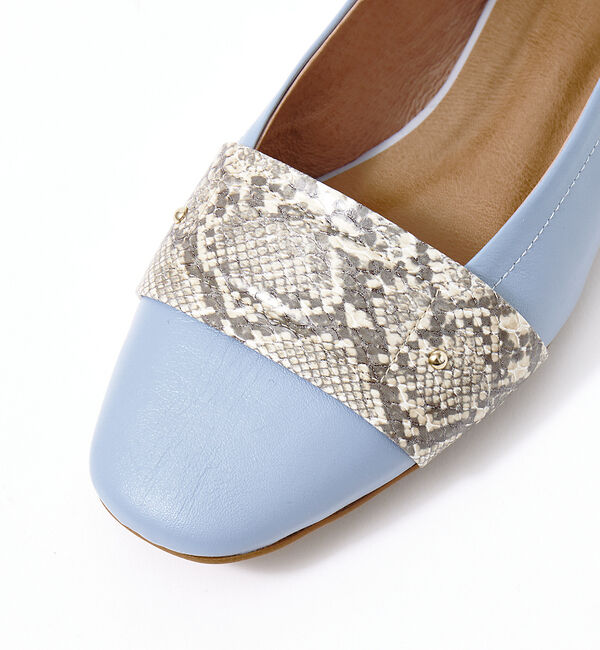 AU BANNISTER「ソフトレザー フラットパンプス」|パンプス|