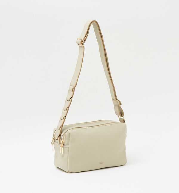 LOWELL things「【TVドラマ使用商品】Frec/WファスナースクエアショルダーBAG」|ショルダー・メッセンジャー|