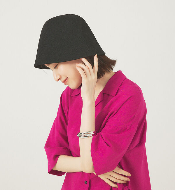 abahouse mavie「サーモラウンドハット」|その他|ブラック