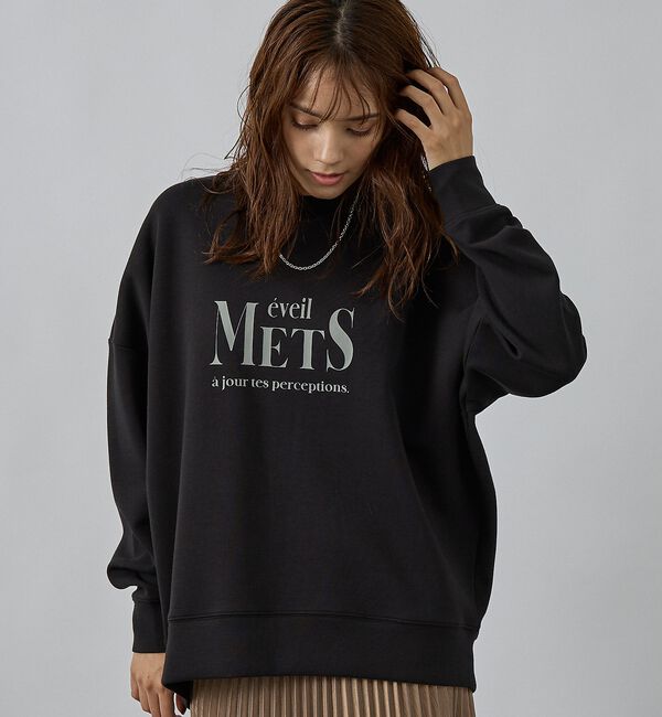 abahouse mavie「シルキーダンボールロゴプルオーバー」|スウェット・ジャージ|