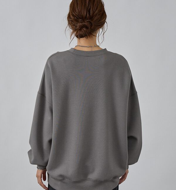 abahouse mavie「シルキーダンボールロゴプルオーバー」|スウェット・ジャージ|