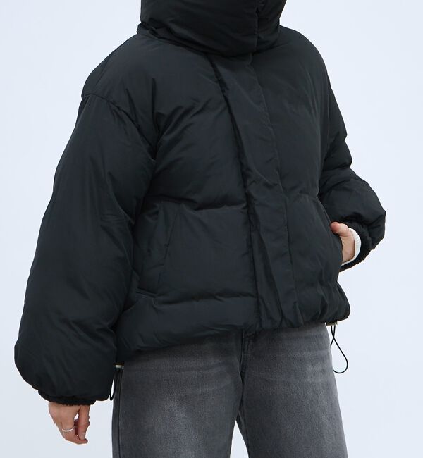 abahouse mavie「シームレス中綿ショートブルゾン」|ブルゾン・スタジャン|