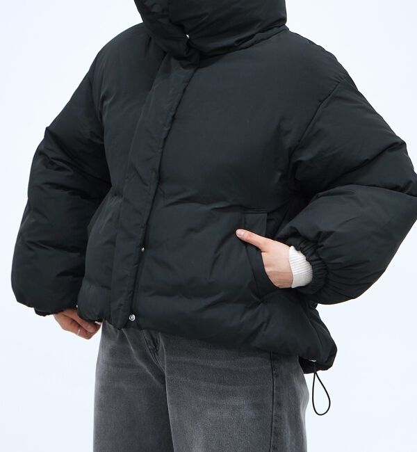 abahouse mavie「シームレス中綿ショートブルゾン」|ブルゾン・スタジャン|