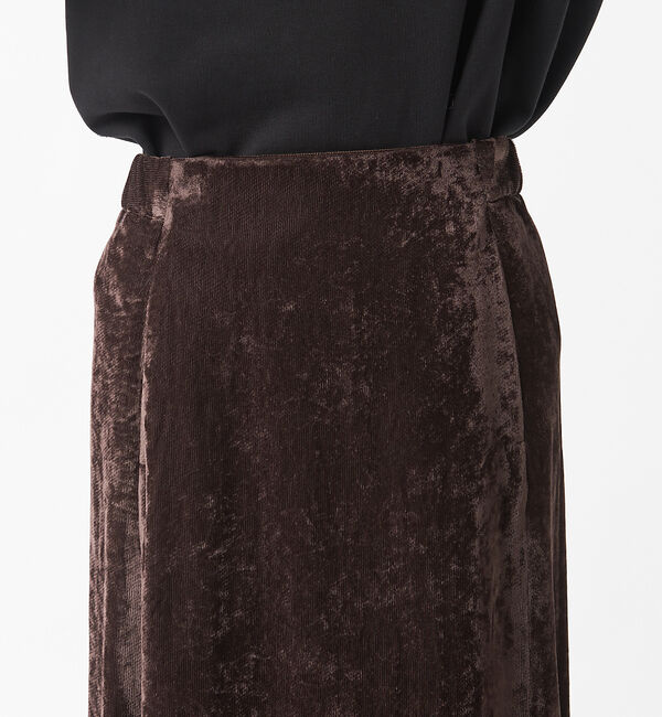 The Store by C' 「【COCUCA】ベルベット マキシスカート」|スカート|