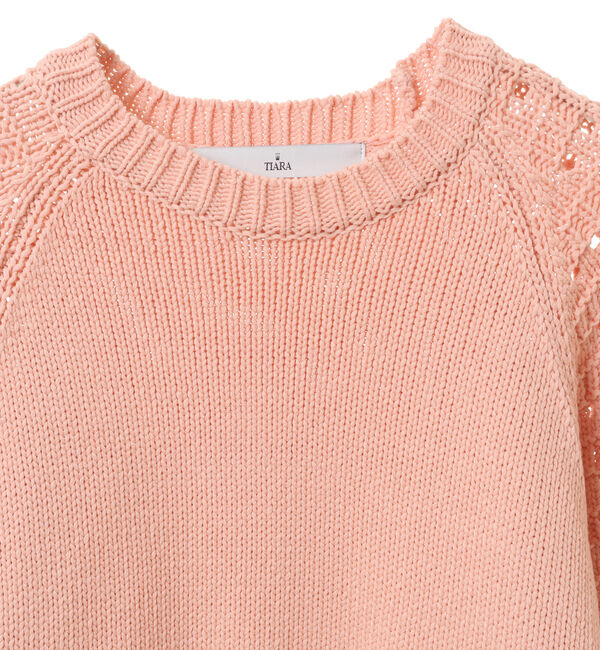 TIARA「柄スリーブニット」|ニット・セーター|