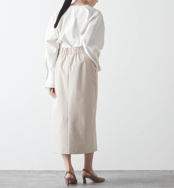 Liesse「巻きタックスカート」|スカート|