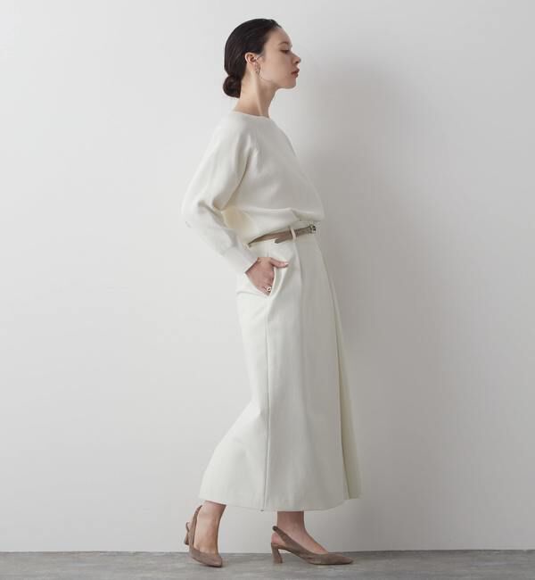 Liesse「片畔ニットプルオーバー」|ニット・セーター|