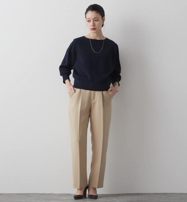 Liesse「片畔ニットプルオーバー」|ニット・セーター|