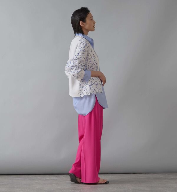 Liesse「レースニットカーディガン」|カーディガン|