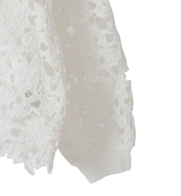 Liesse「レースニットカーディガン」|カーディガン|