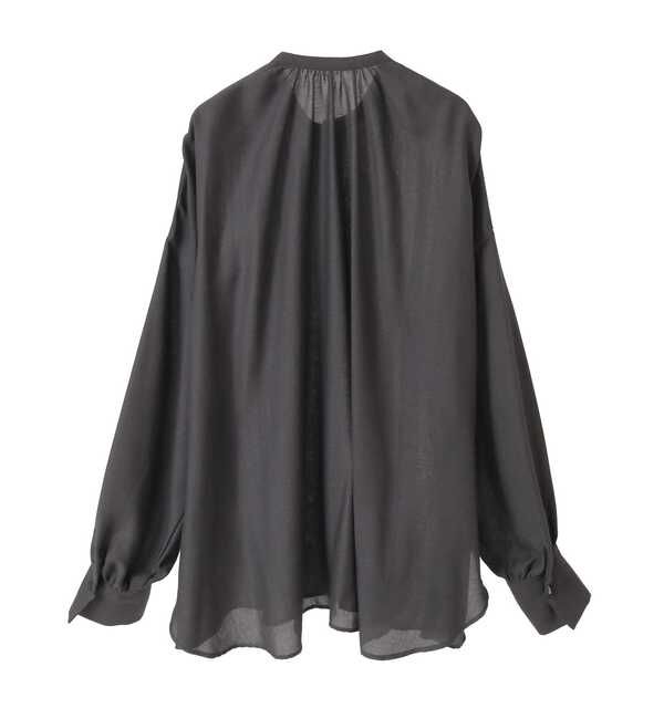 Liesse「ギャザーオーバーブラウス」|シャツ・ブラウス|