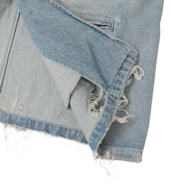 SOFFITTO「【KURO/クロ】DENIM HALF COAT」|デニムジャケット|