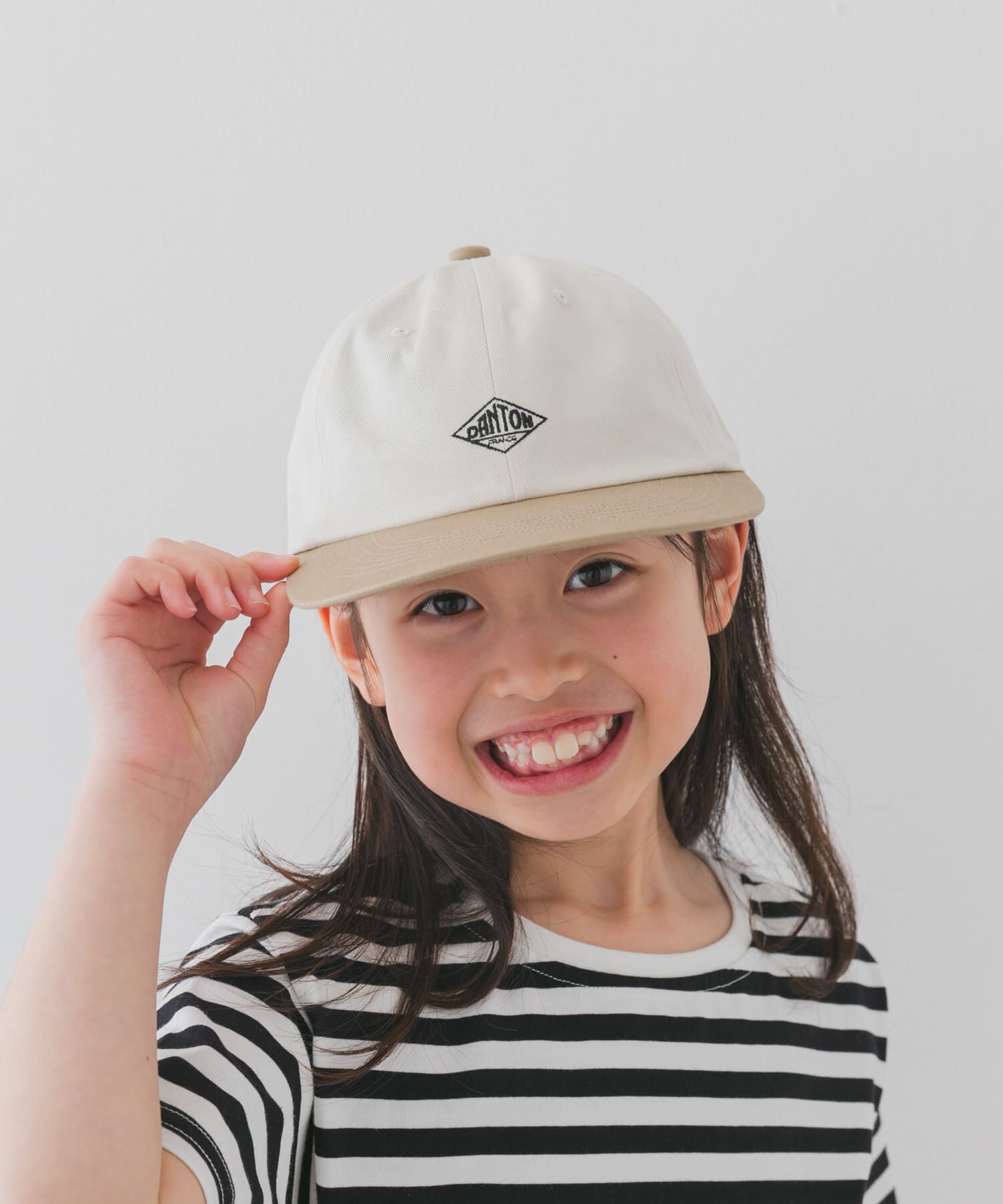 URBAN RESEARCH DOORS「DANTON　KIDS 6PANEL2TONE CAP」|その他|ベージュ系その他