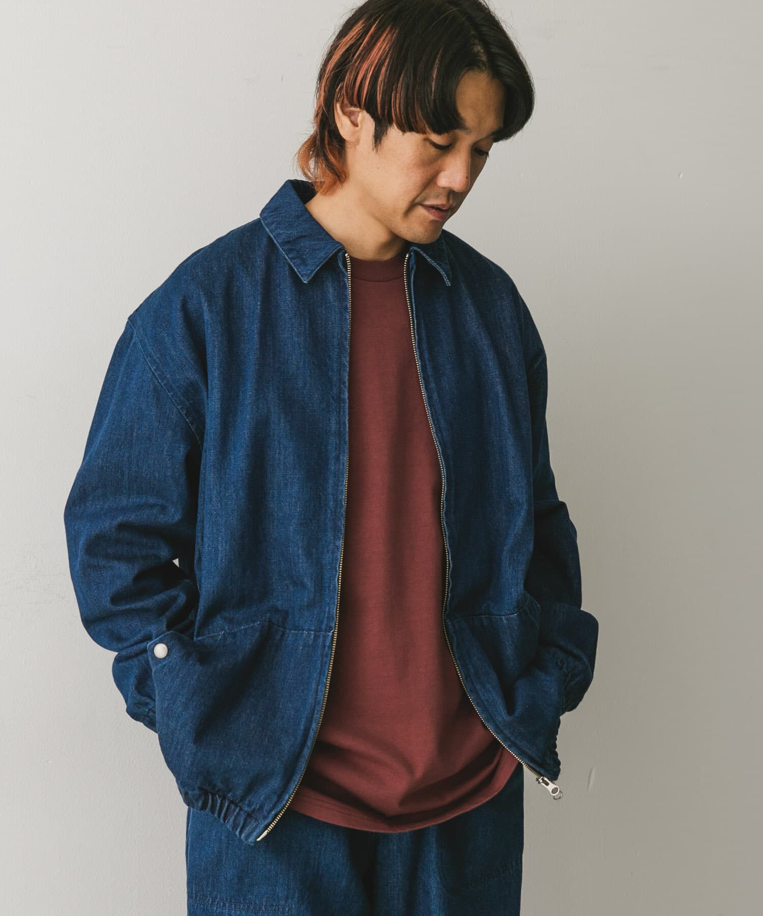 URBAN RESEARCH DOORS「Denim Zip Blouson」|デニムジャケット|