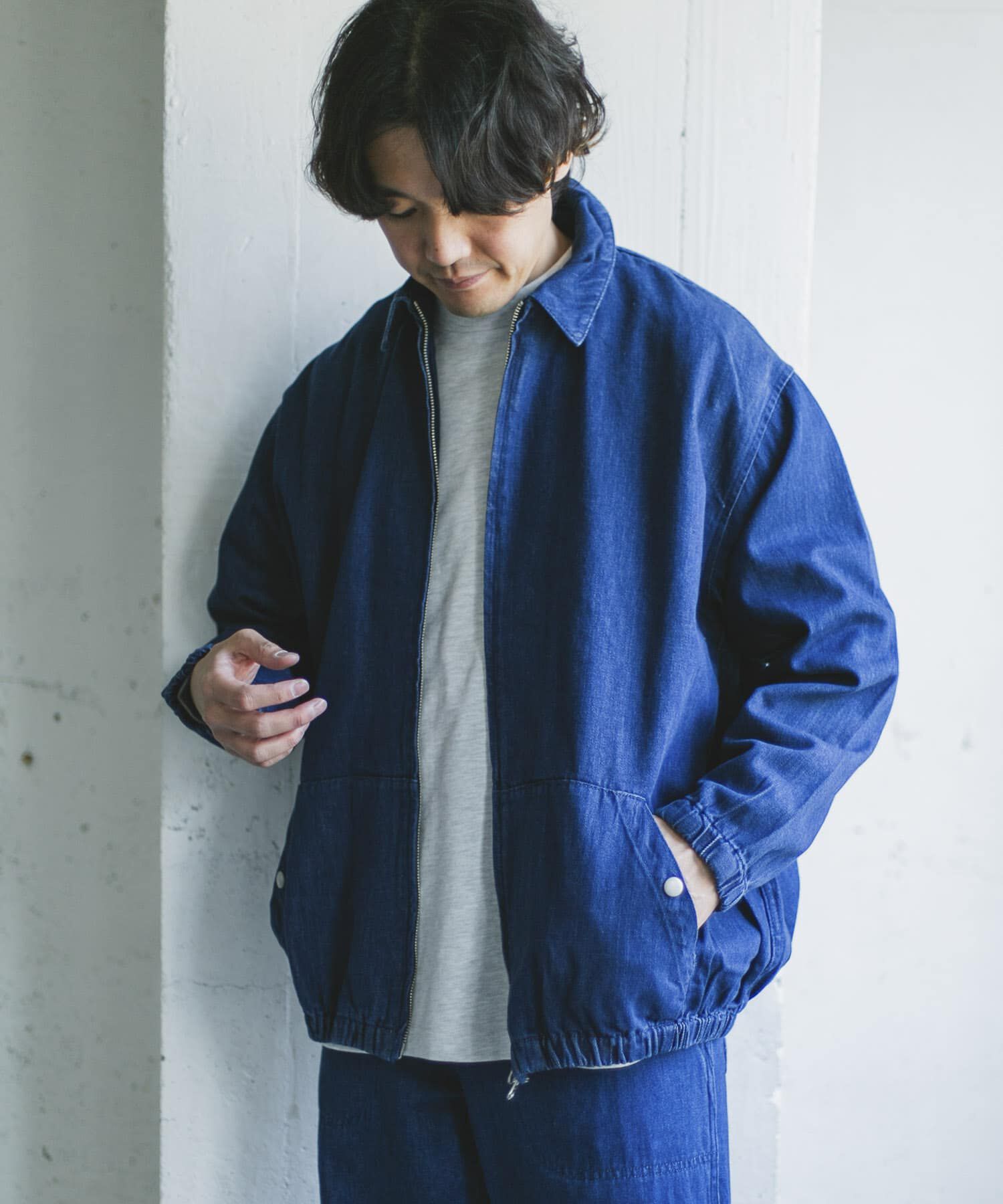 URBAN RESEARCH DOORS「Denim Zip Blouson」|デニムジャケット|