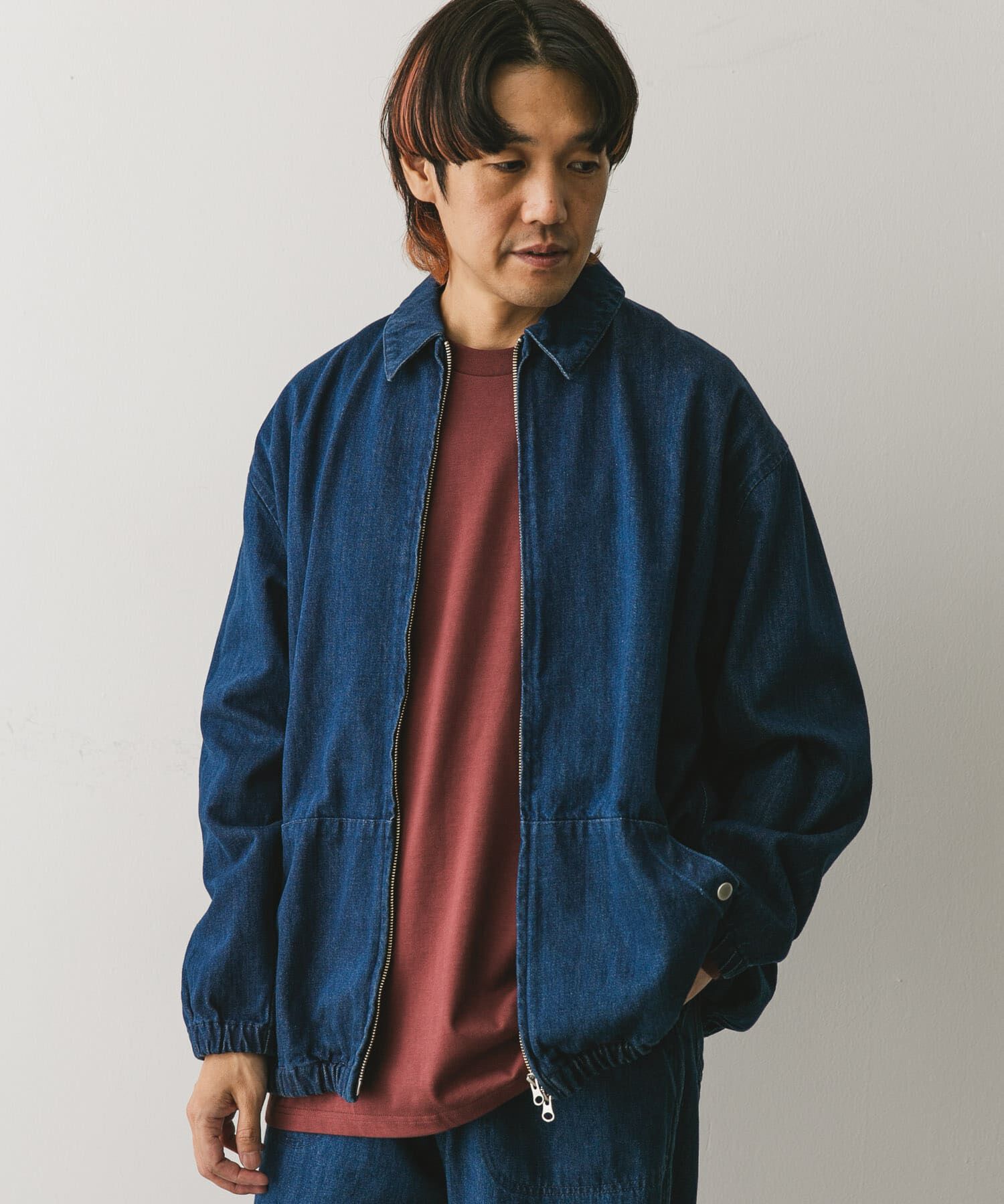 URBAN RESEARCH DOORS「Denim Zip Blouson」|デニムジャケット|