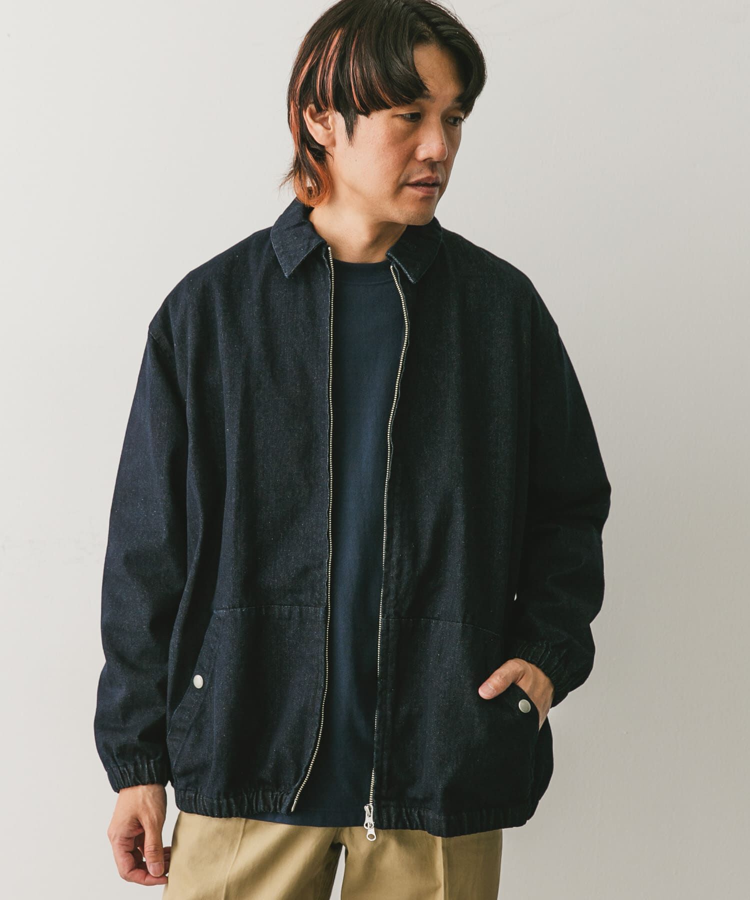 URBAN RESEARCH DOORS「Denim Zip Blouson」|デニムジャケット|