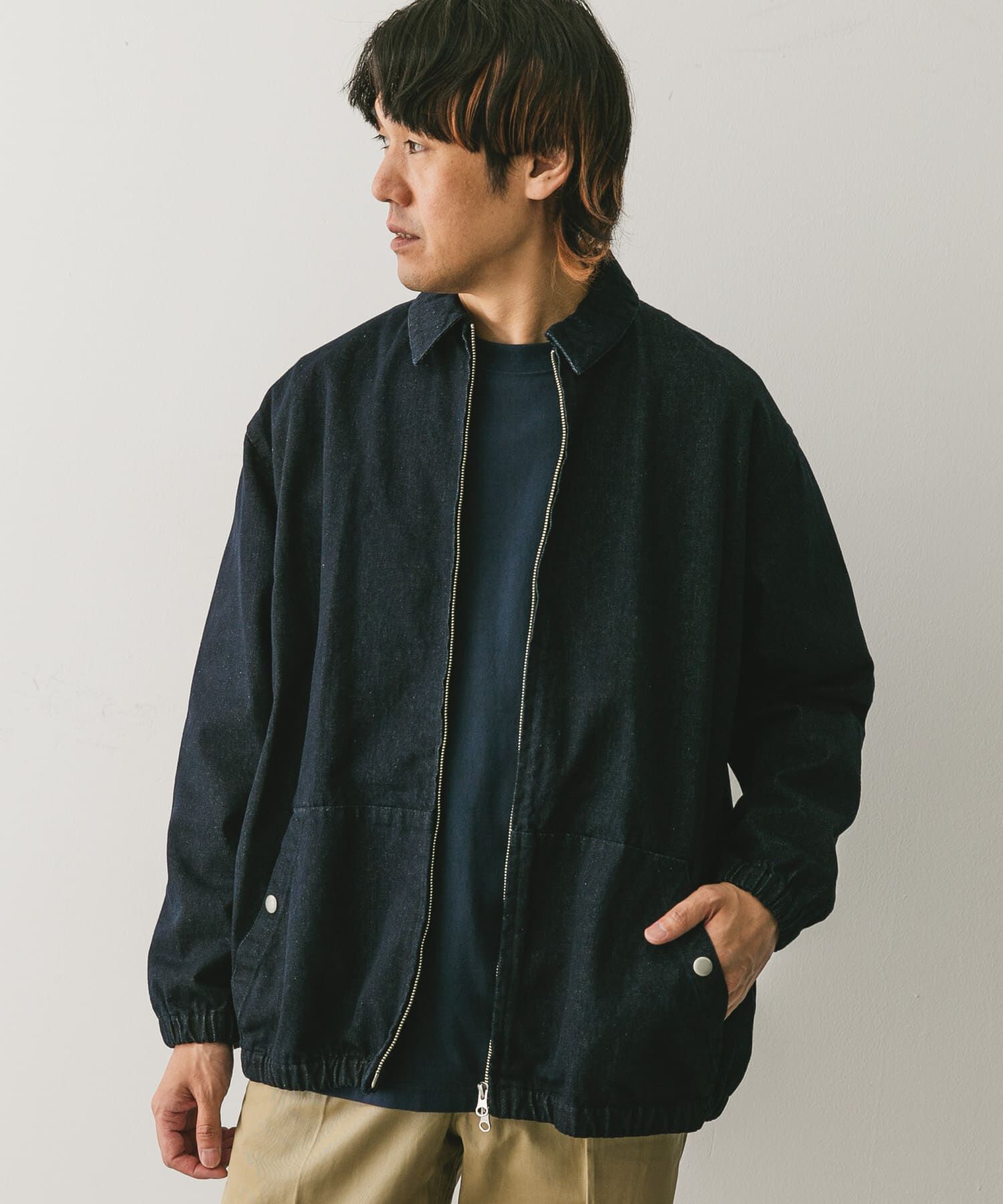 URBAN RESEARCH DOORS「Denim Zip Blouson」|デニムジャケット|