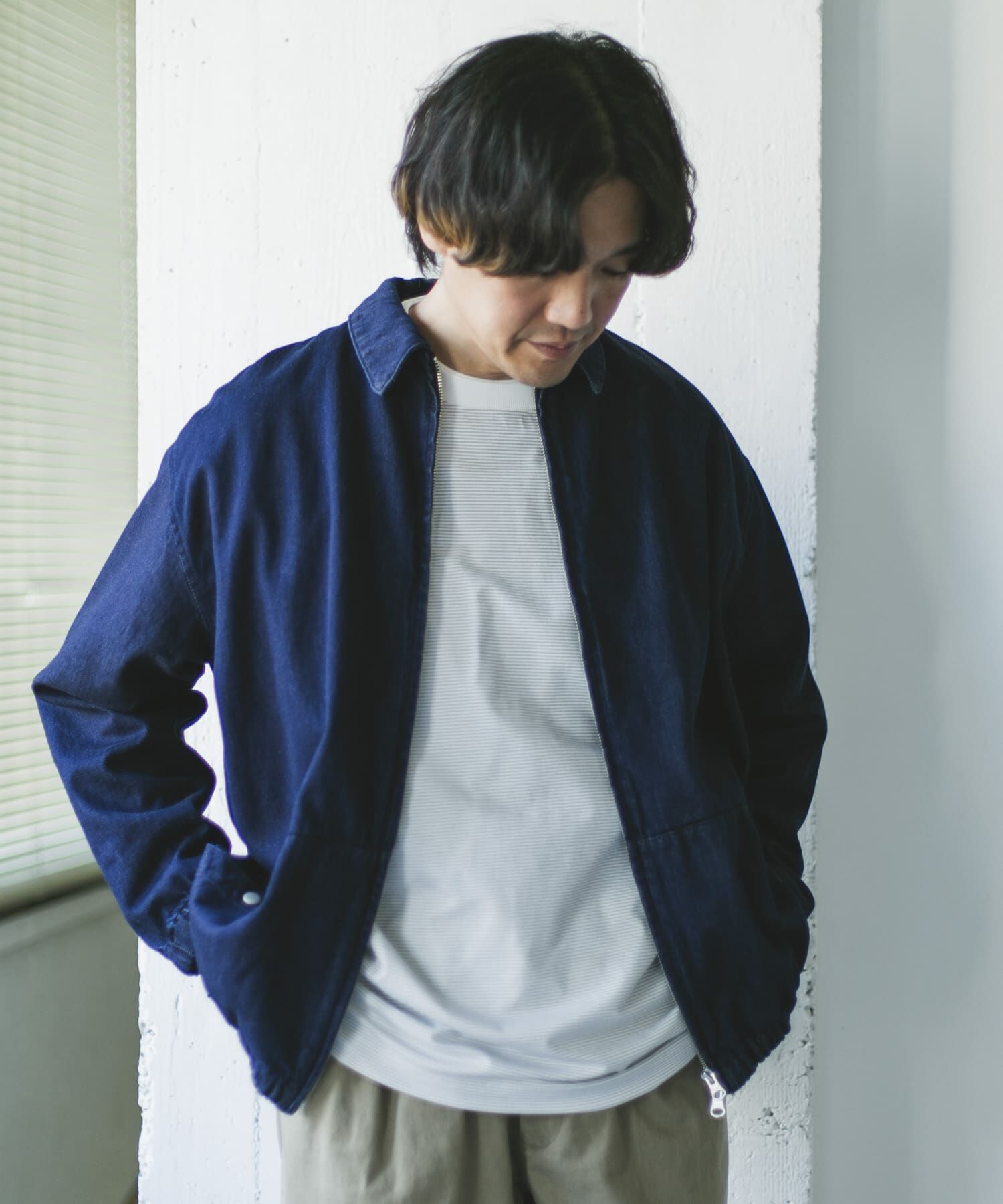 URBAN RESEARCH DOORS「Denim Zip Blouson」|デニムジャケット|