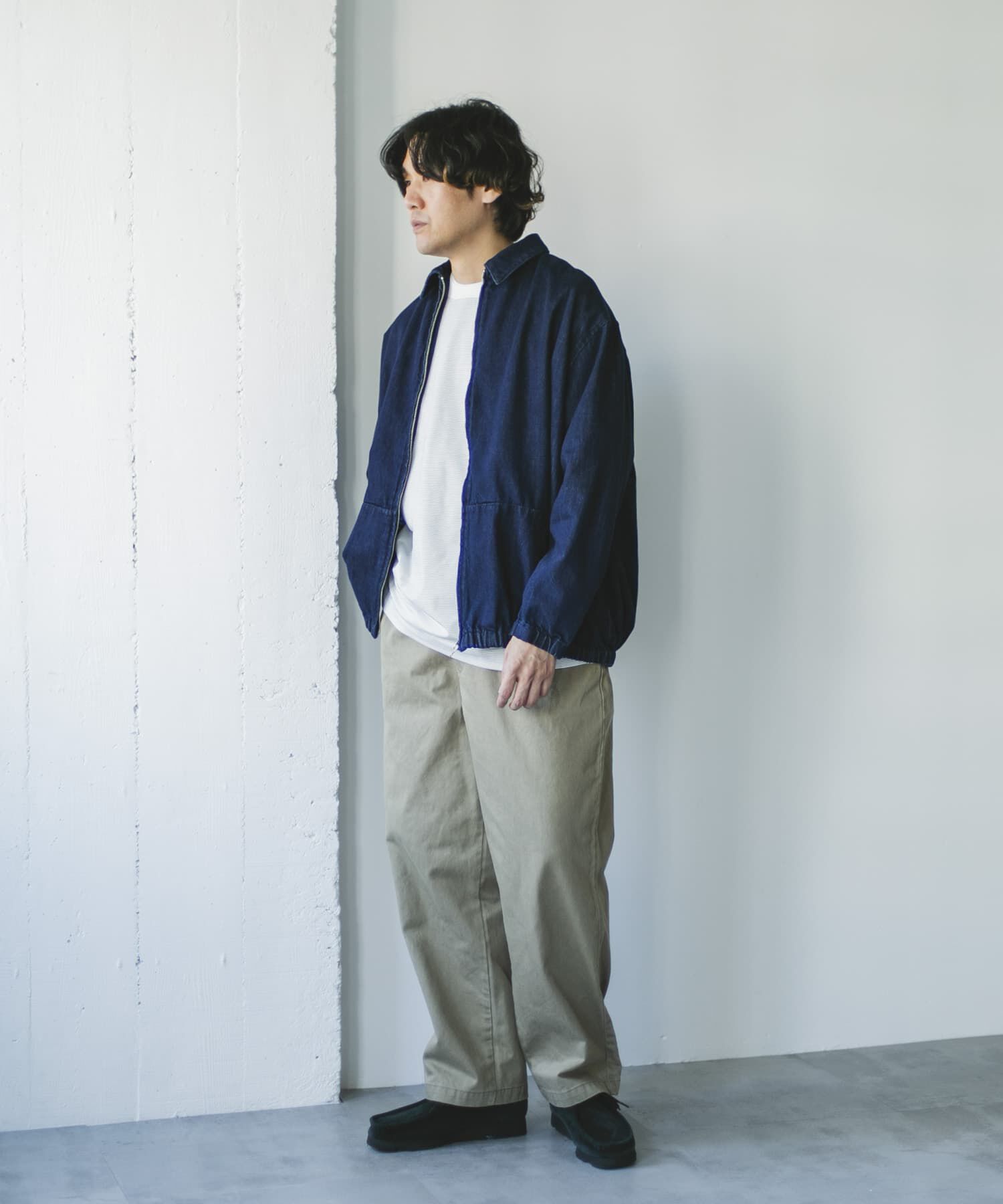 URBAN RESEARCH DOORS「Denim Zip Blouson」|デニムジャケット|