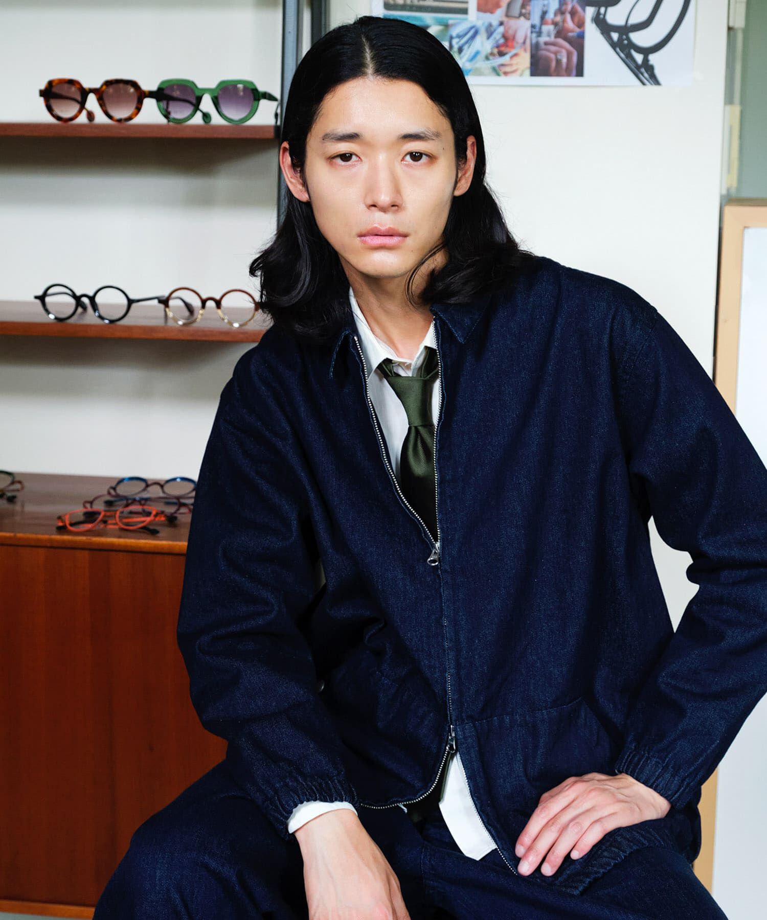 URBAN RESEARCH DOORS「Denim Zip Blouson」|デニムジャケット|