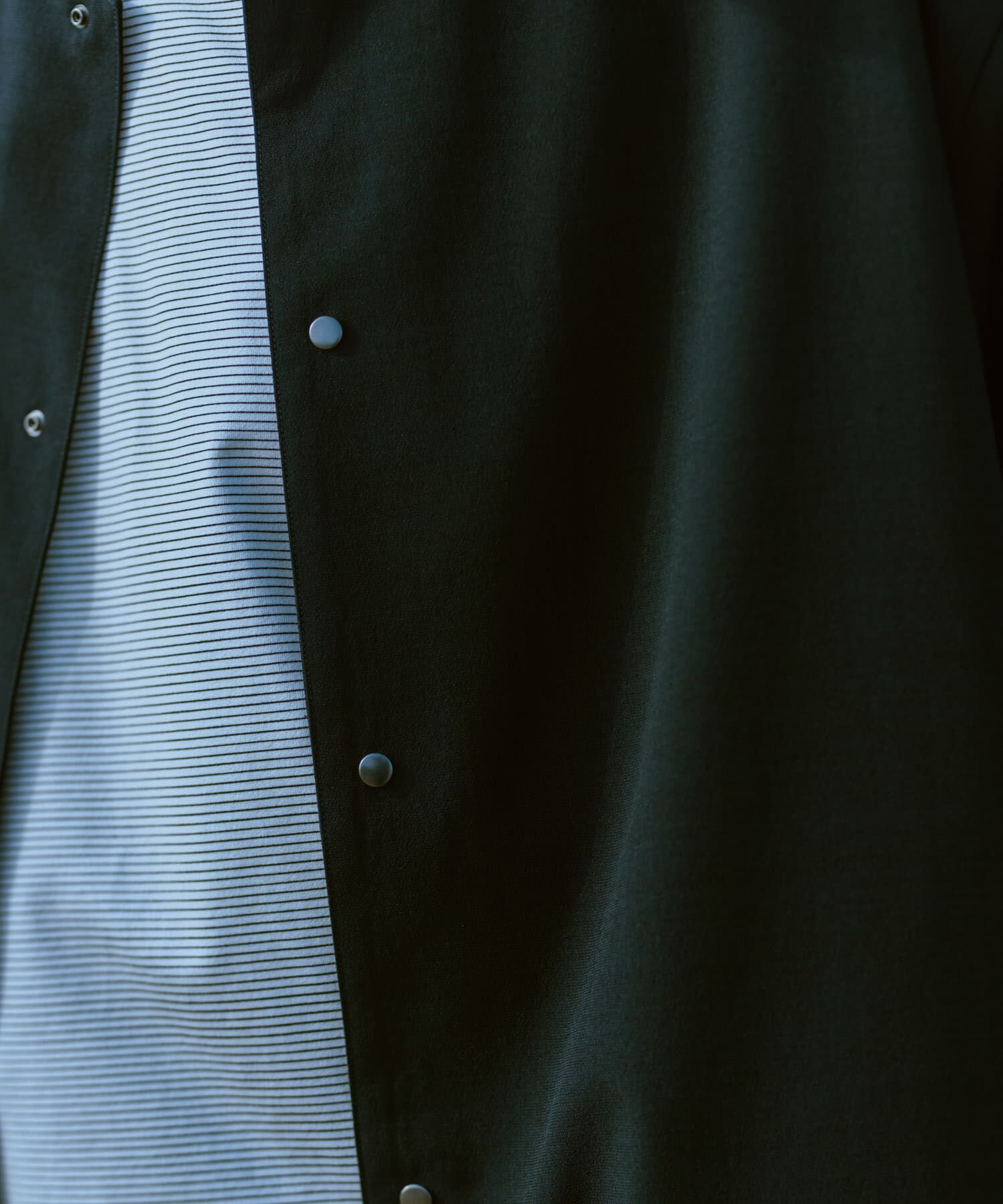 URBAN RESEARCH DOORS「『UR TECH DRYLUXE』『イージーケア/速乾/UVカット』ノーカラーブルゾン」|ブルゾン・スタジャン|