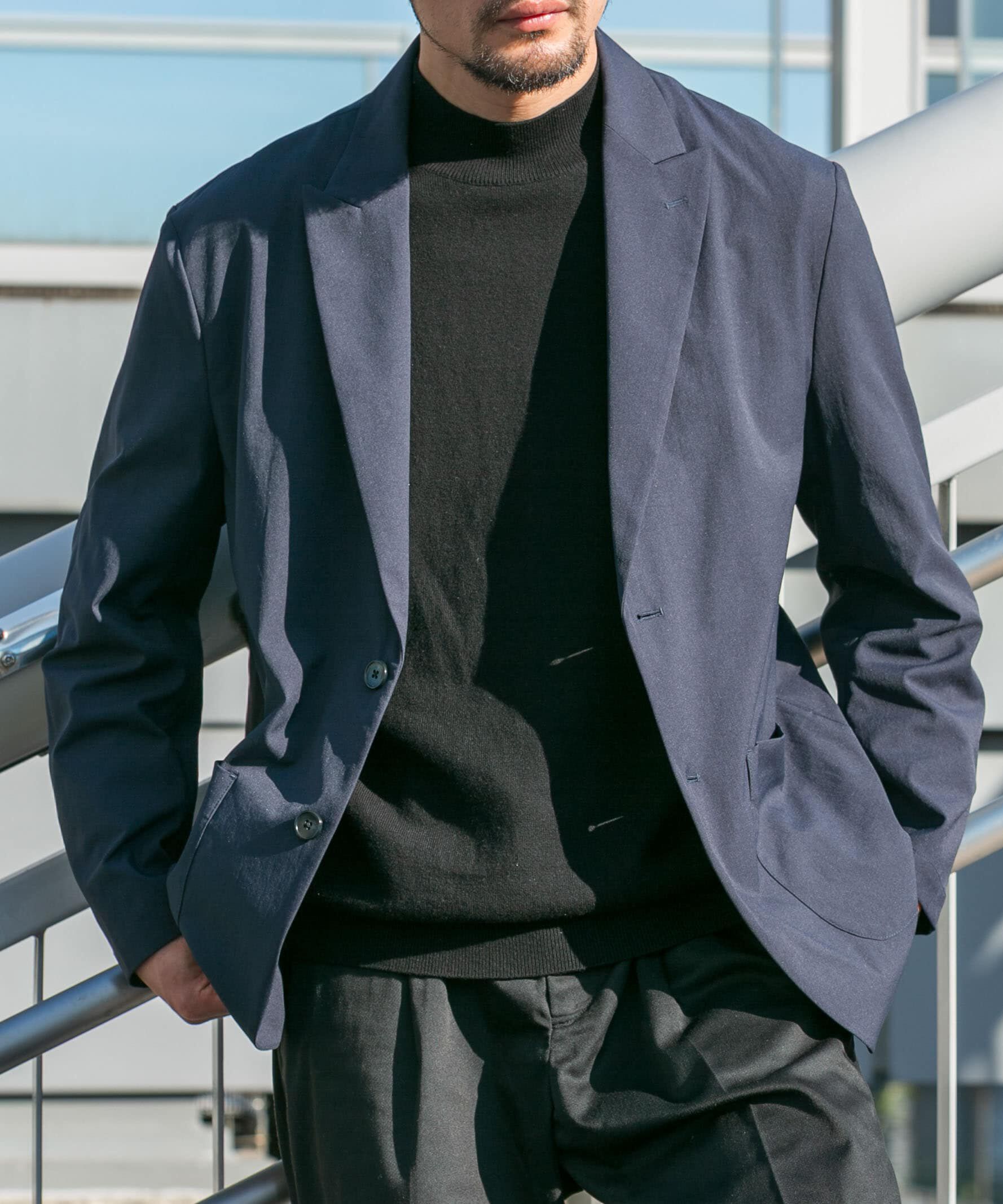 URBAN RESEARCH ROSSO「『セットアップ対応』MARUI ORIMONO　3H DryFabricストレッチジャケット」|その他|ネイビー