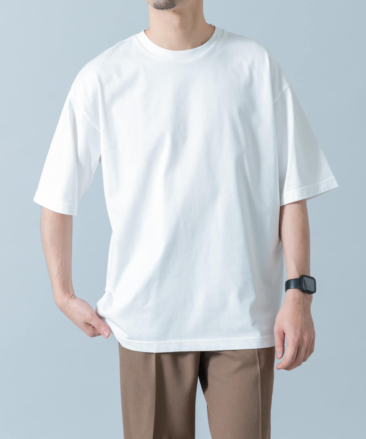 URBAN RESEARCH ROSSO「『接触冷感』『XLサイズあり』Cool TouchシルケットTシャツ」|Tシャツ・カットソー|