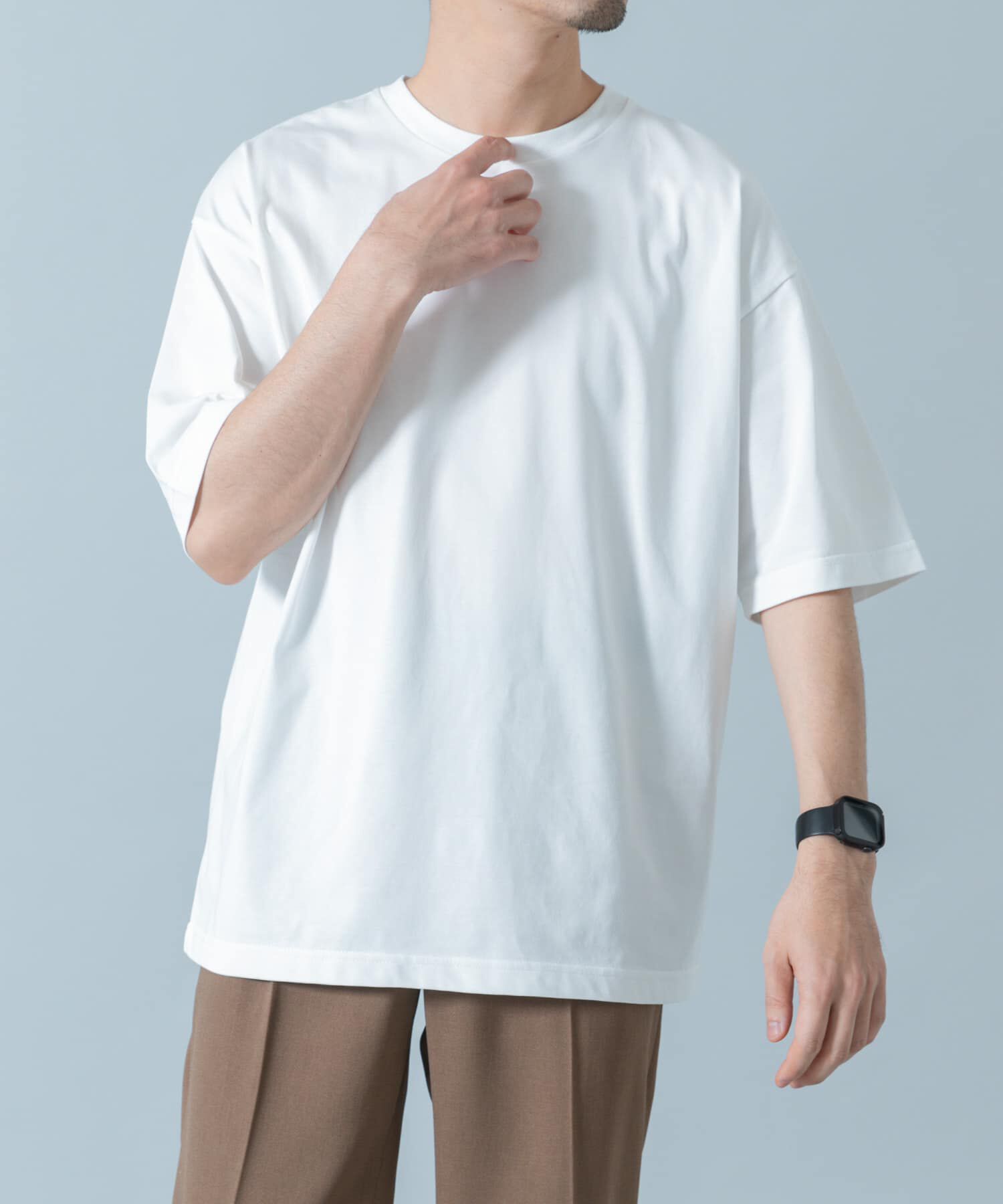 URBAN RESEARCH ROSSO「『接触冷感』『XLサイズあり』Cool TouchシルケットTシャツ」|Tシャツ・カットソー|