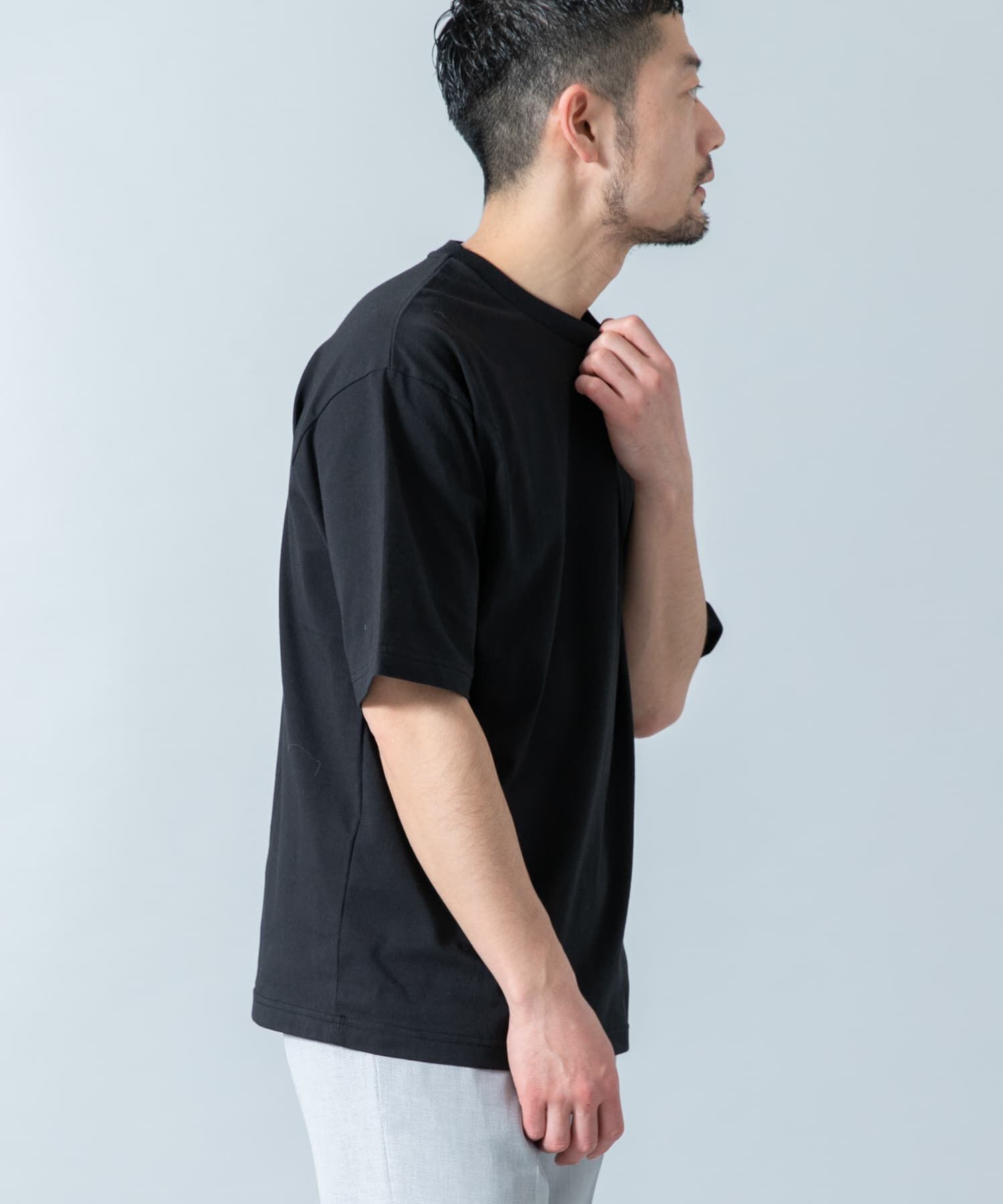 URBAN RESEARCH ROSSO「『接触冷感』『XLサイズあり』Cool TouchシルケットTシャツ」|Tシャツ・カットソー|