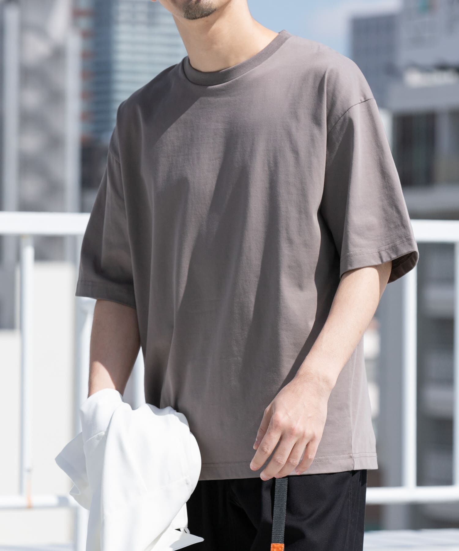 URBAN RESEARCH ROSSO「『接触冷感』『XLサイズあり』Cool TouchシルケットTシャツ」|Tシャツ・カットソー|