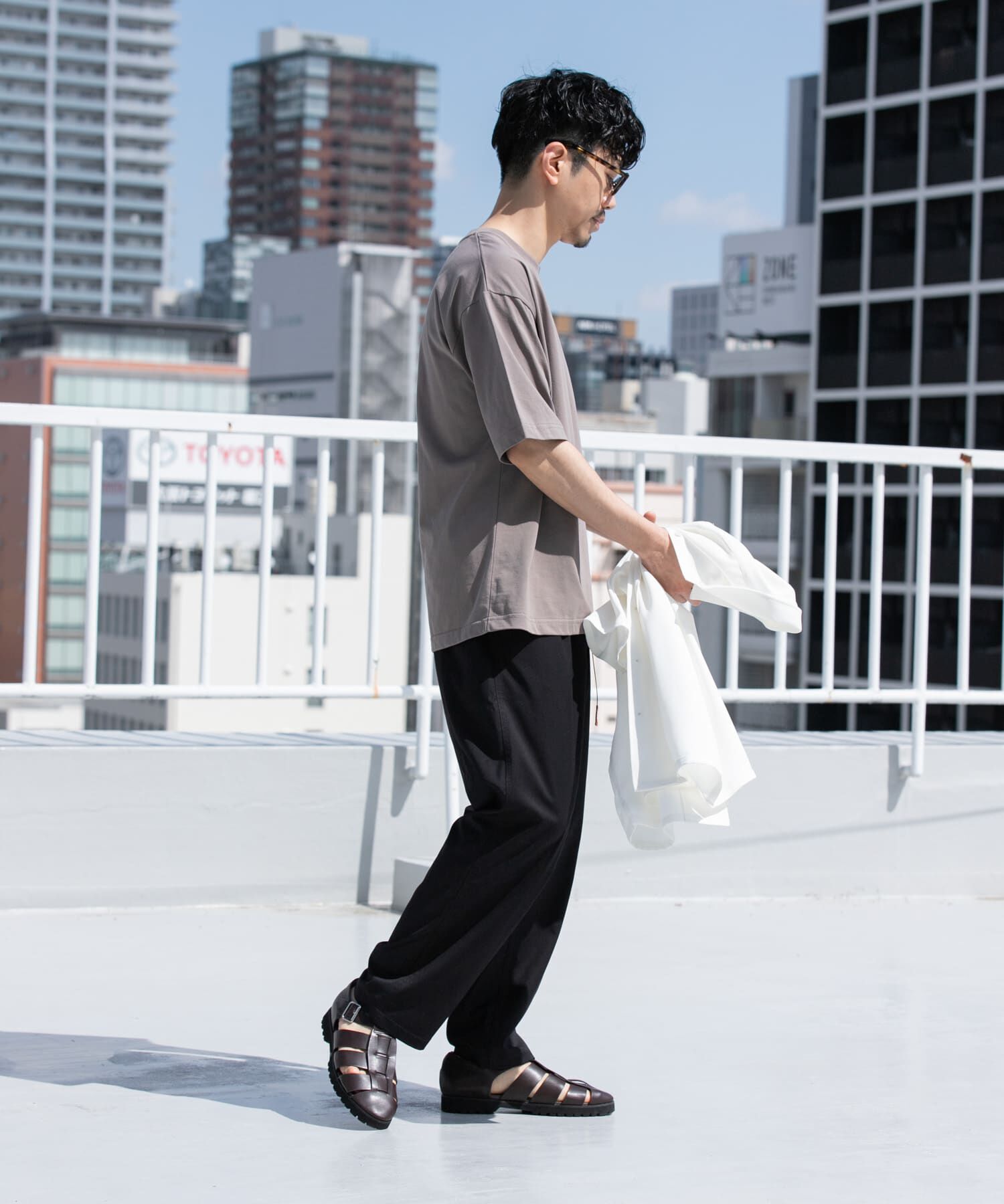 URBAN RESEARCH ROSSO「『接触冷感』『XLサイズあり』Cool TouchシルケットTシャツ」|Tシャツ・カットソー|