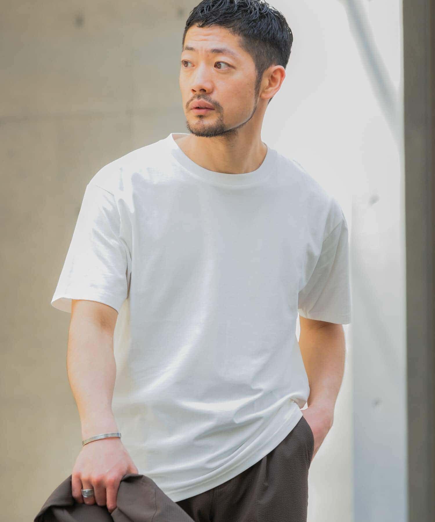 URBAN RESEARCH ROSSO「『XLサイズあり』『UR TECH』汗ジミ防止クルーネックTシャツ」|Tシャツ・カットソー|