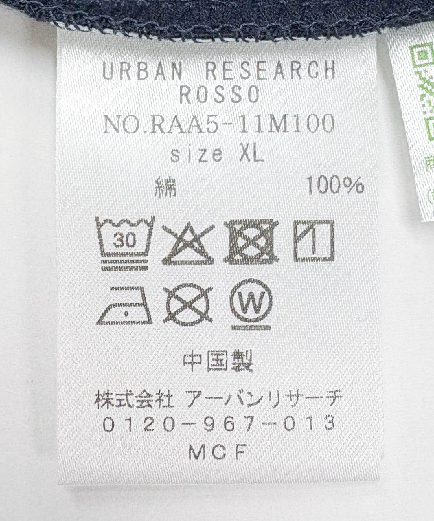 URBAN RESEARCH ROSSO「『XLサイズあり』『UR TECH』汗ジミ防止クルーネックTシャツ」|Tシャツ・カットソー|